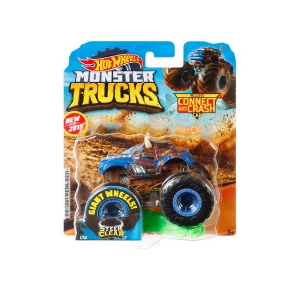 Mattel Hot Wheels Monster Trucks Metal/Plastic Multicolored FYJ44
